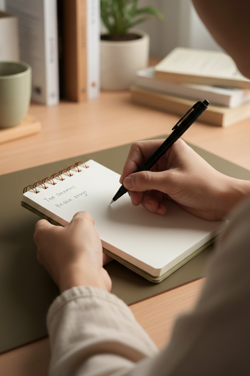 Studio A6 Plain Notepad