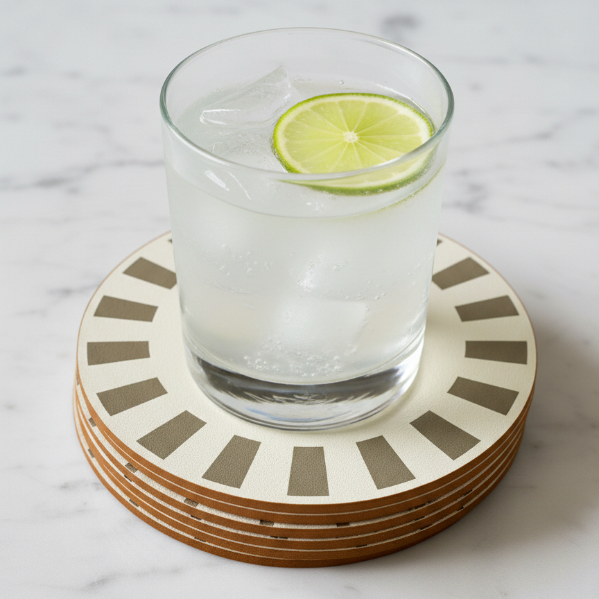 Soleil round coaster (x1)