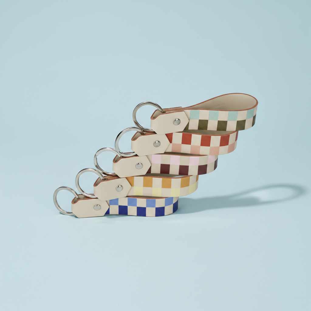 Double Stripes Keychain