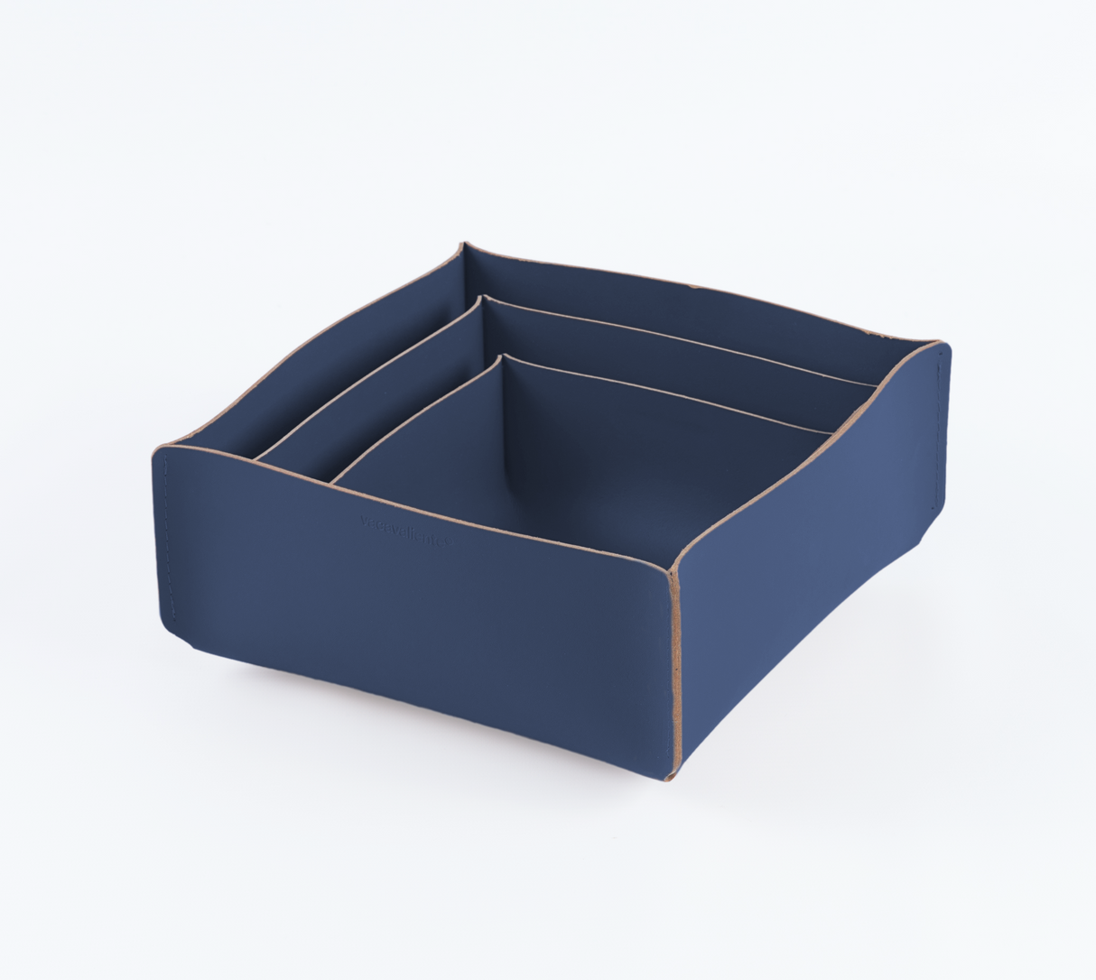 Canasta Ruca Cuadrada M Majolica Blue