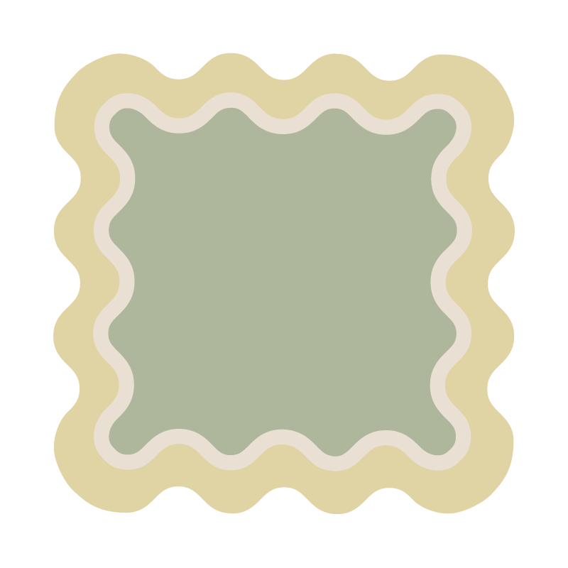 Posavasos cuadrado Ondas (x1)