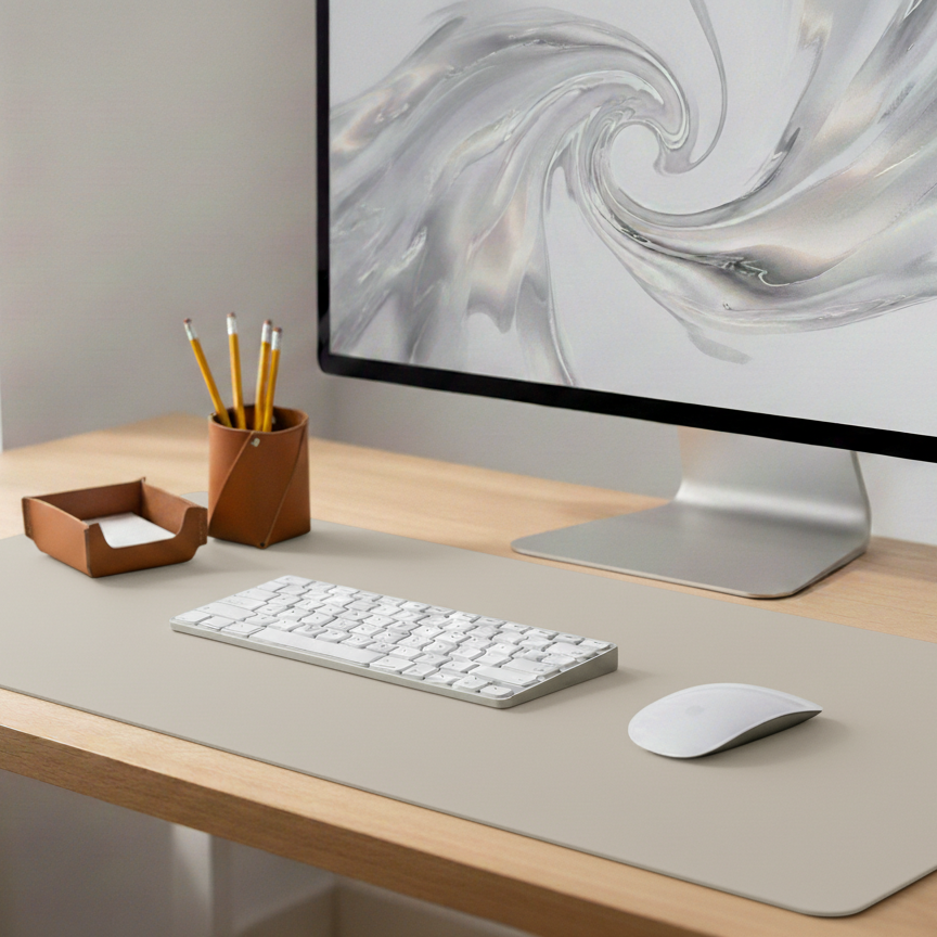 Alfombrilla de escritorio rectangular