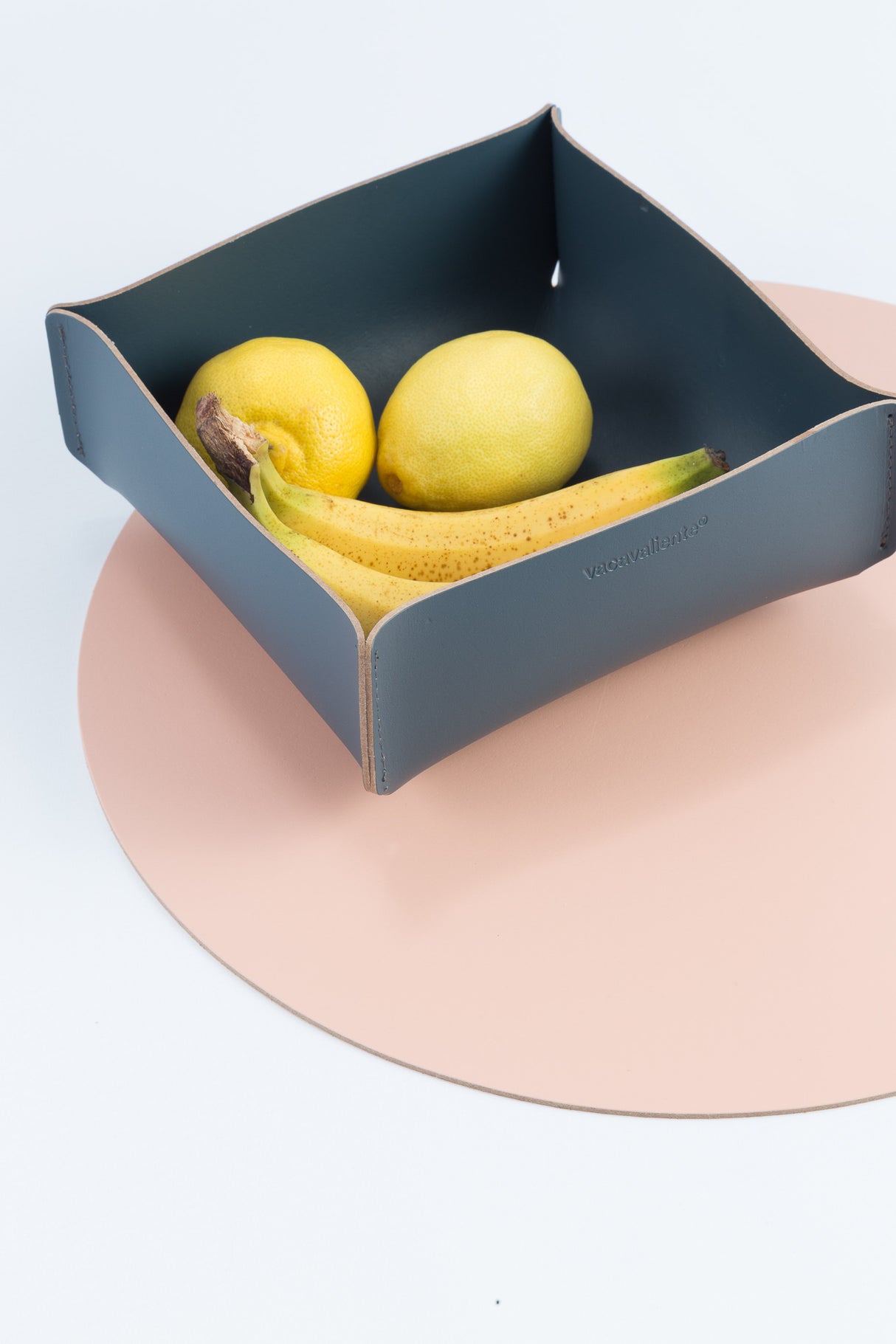 Canasta Ruca Cuadrada S Majolica Blue