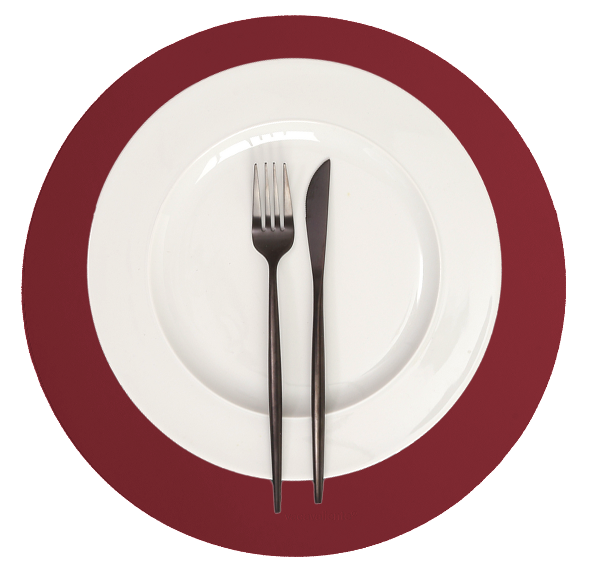 Mantel individual redondo