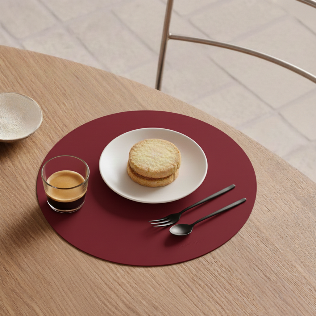 Mantel individual redondo