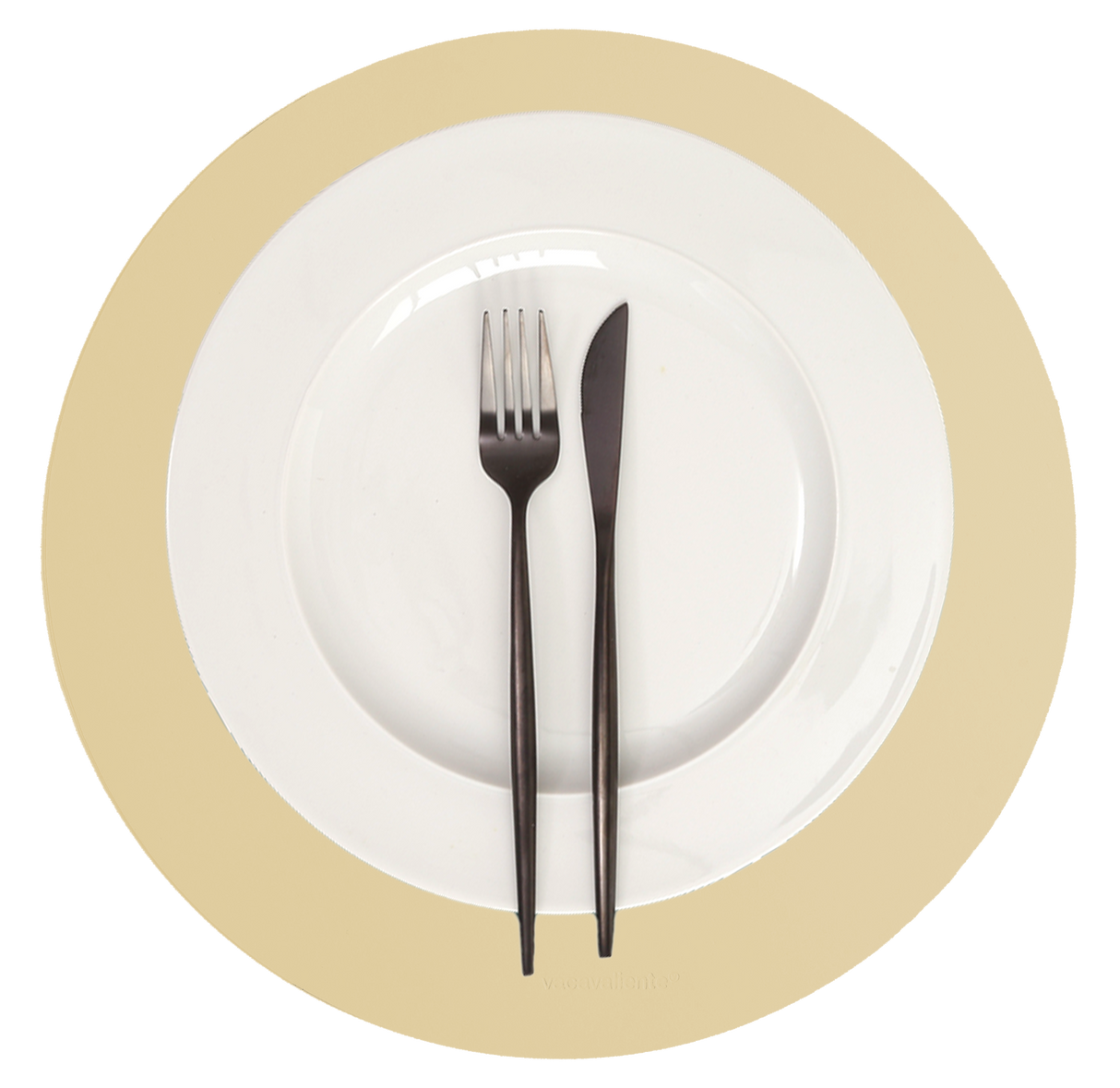 Mantel individual redondo