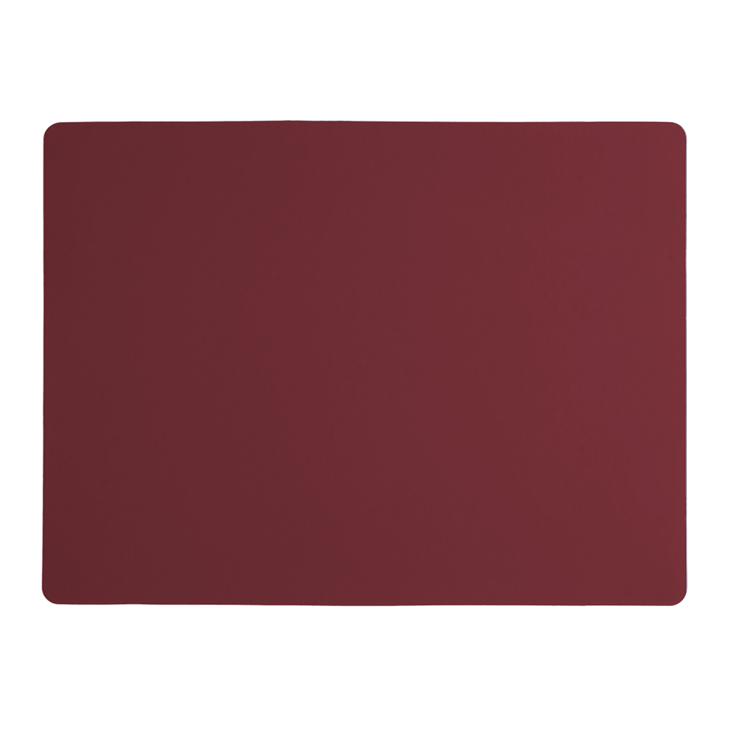 Mantel individual rectangular Merlot