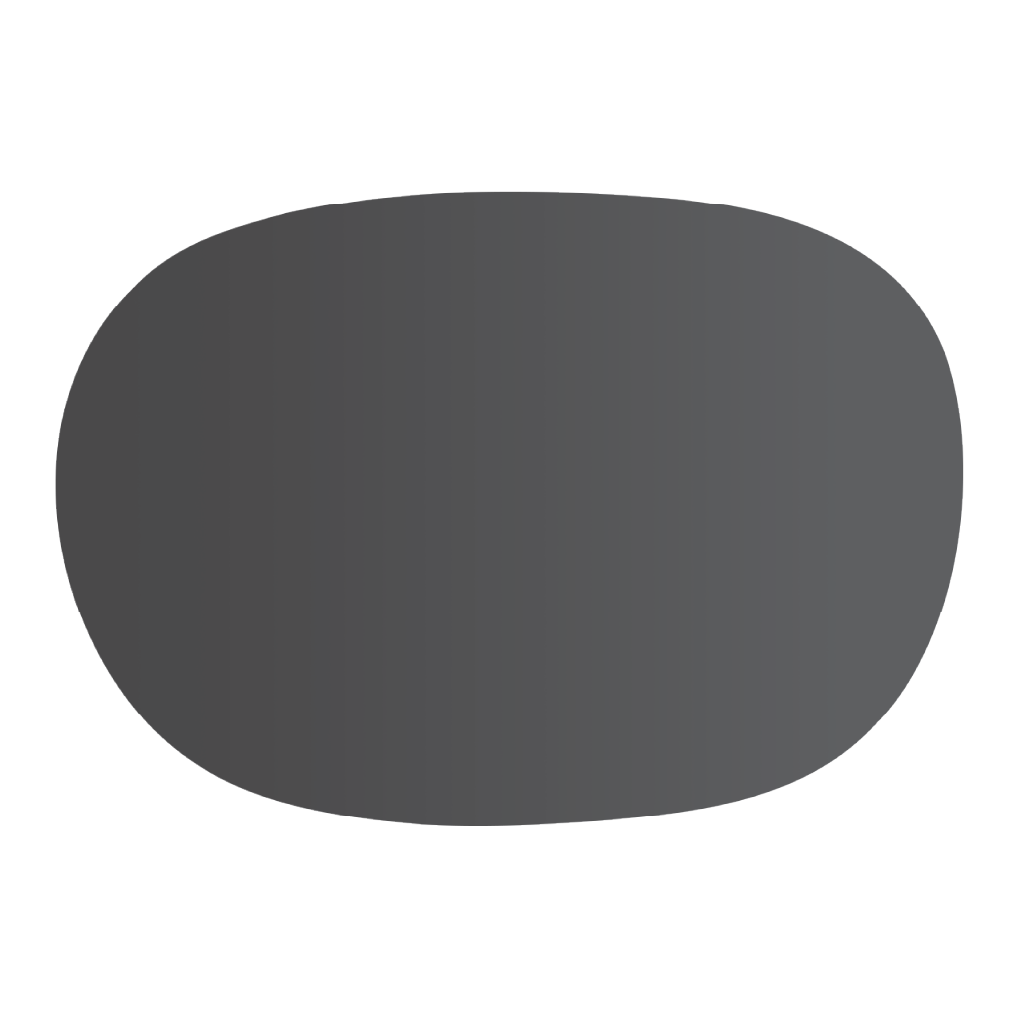 Mantel individual ovalado