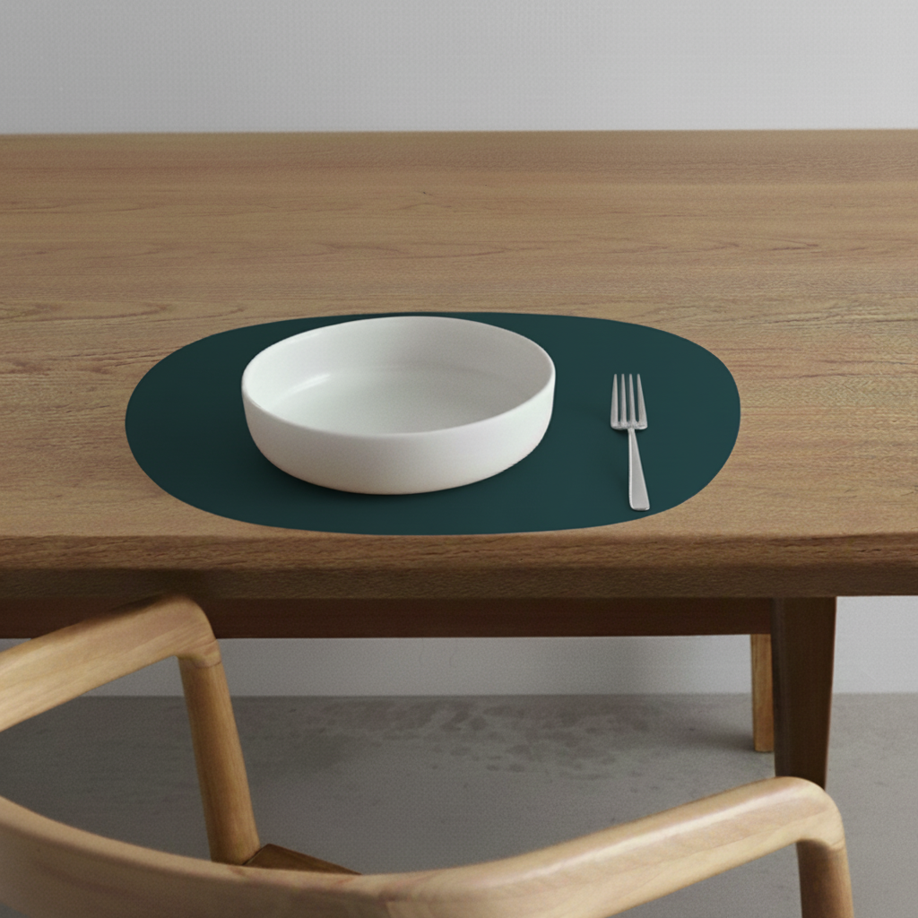 Mantel individual ovalado