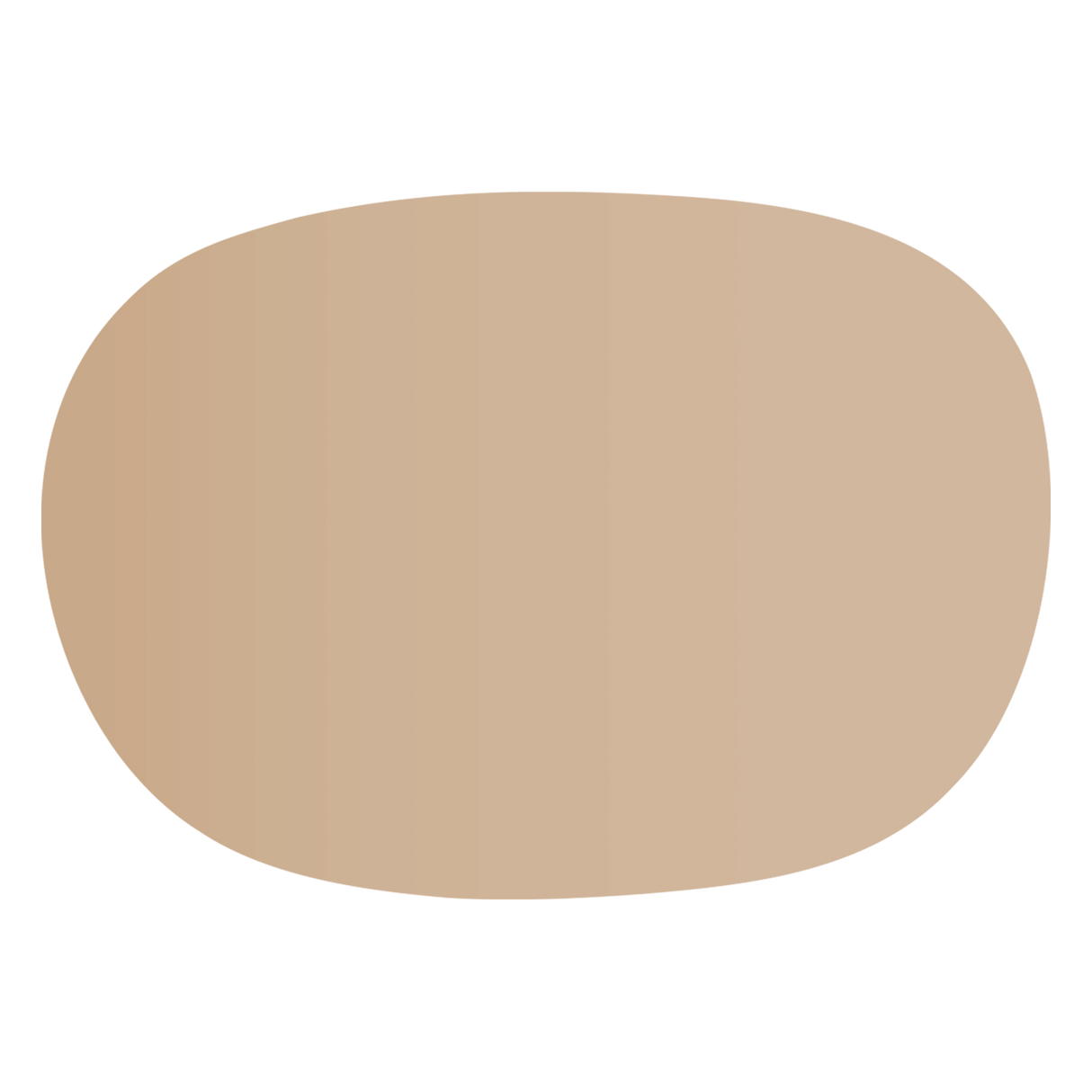 Mantel individual ovalado