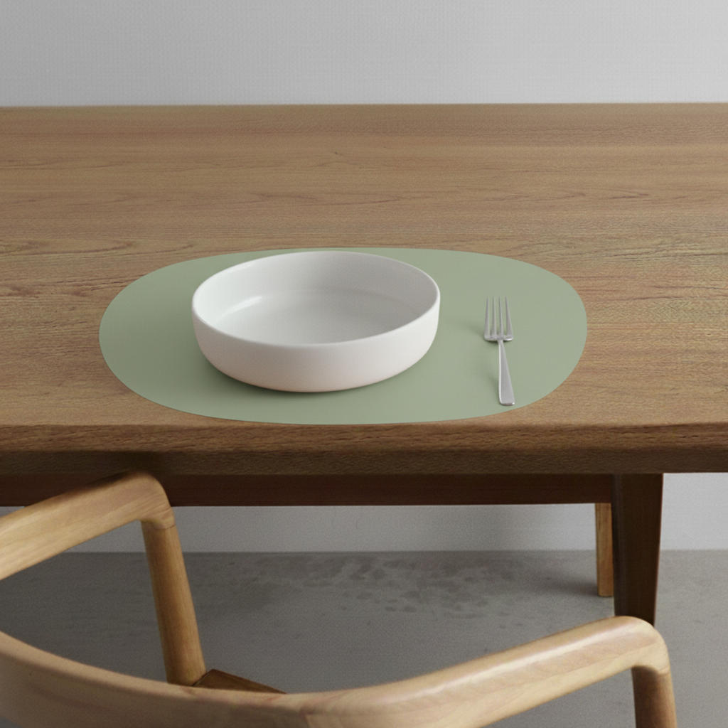 Mantel individual ovalado