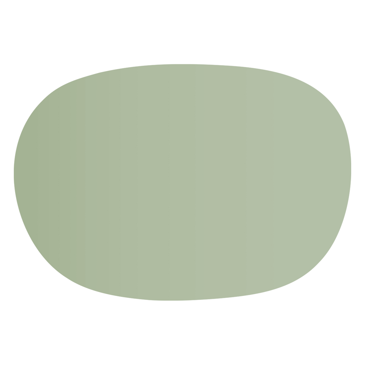 Mantel individual ovalado