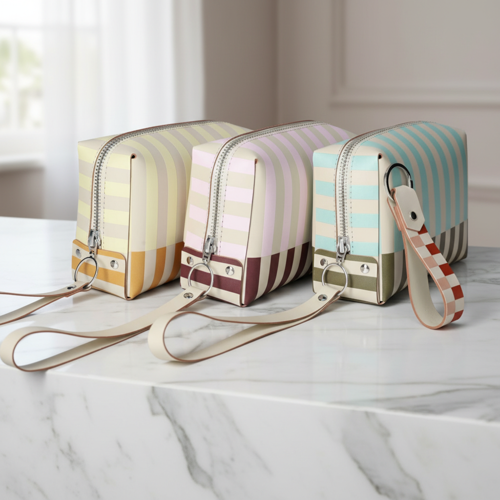 Tall Stripes Toiletry Bag