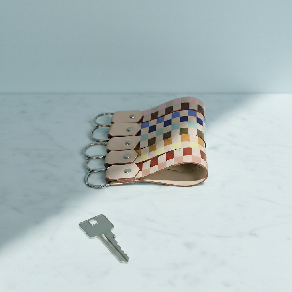 Double Stripes Keychain