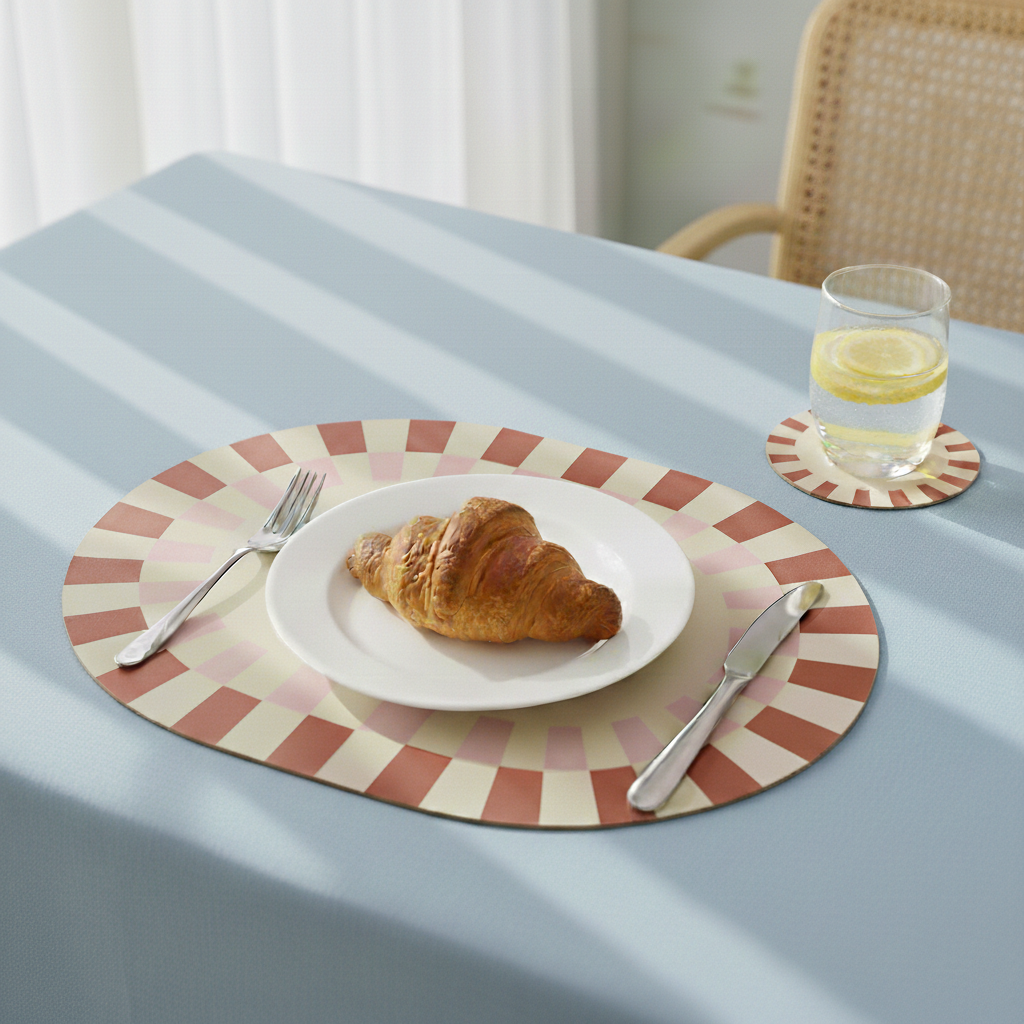 Mantel individual ovalado Soleil