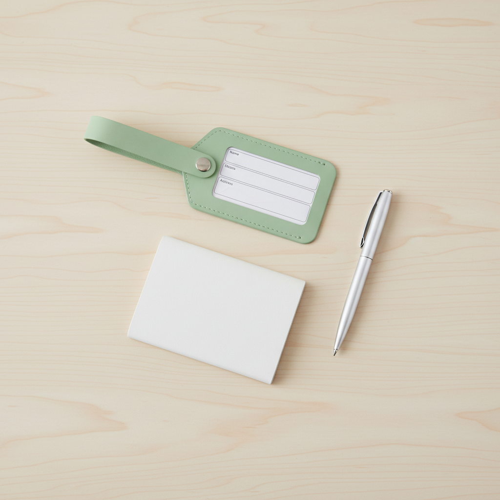 Etiqueta para maleta Ventana