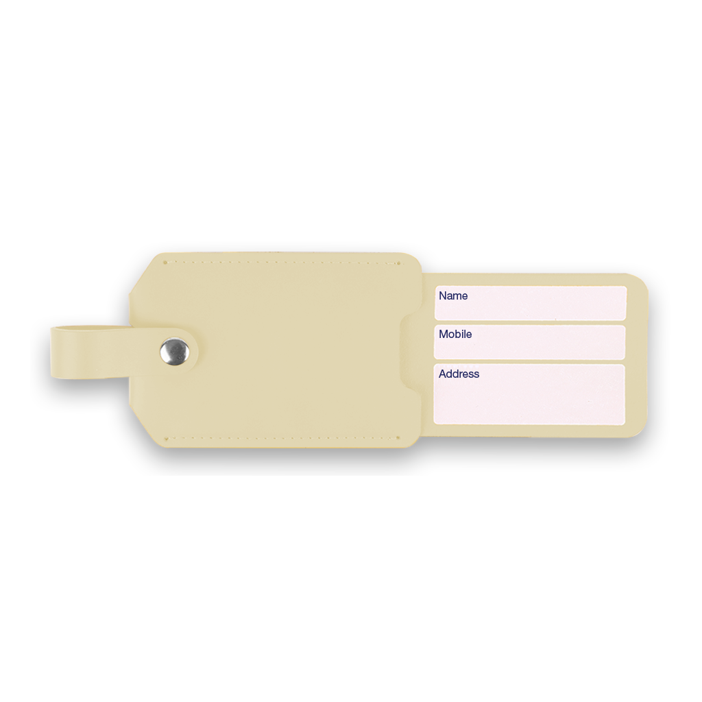 Etiqueta para maleta Cover