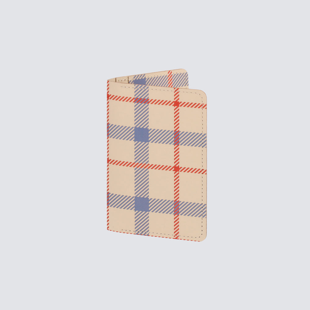 Passport holder Tartan Sandshell