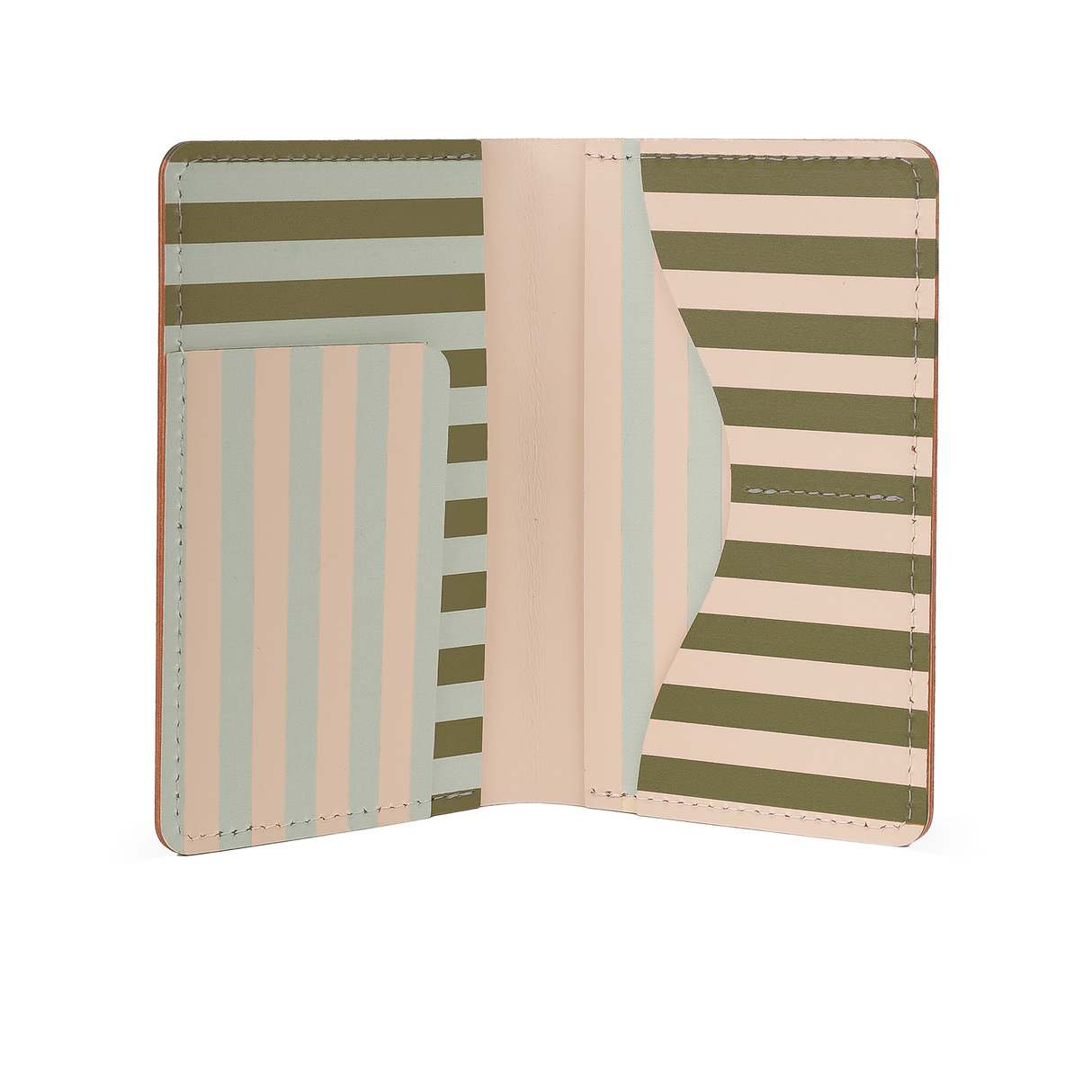Portapasaporte Stripes