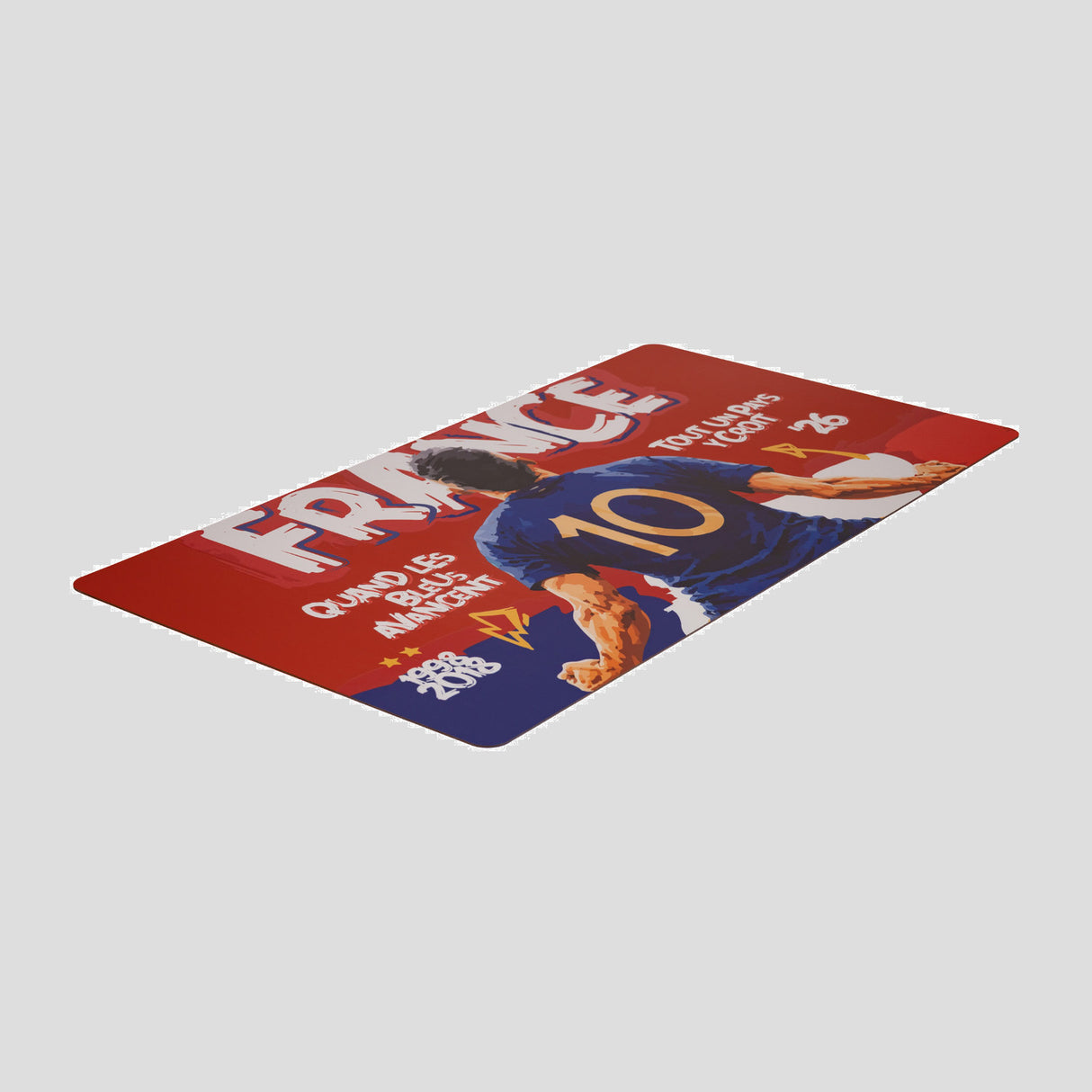 Alfombrilla Escritorio Rectangular Campeones Francia