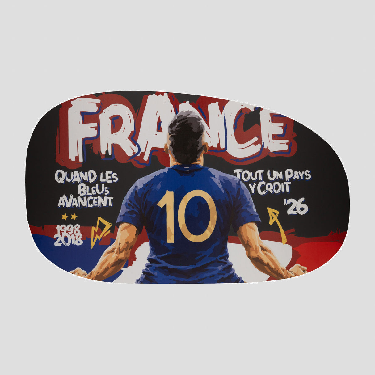 Alfombrilla Escritorio Piedra Campeones Francia