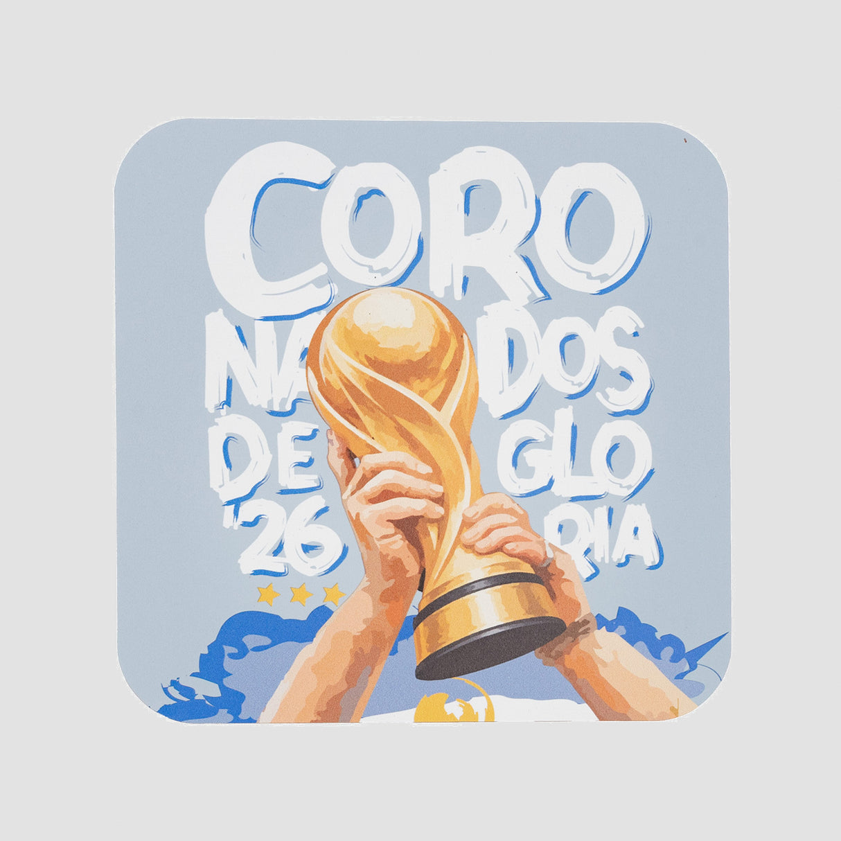 Alfombrilla Ratón Cuadrada Campeones Argentina