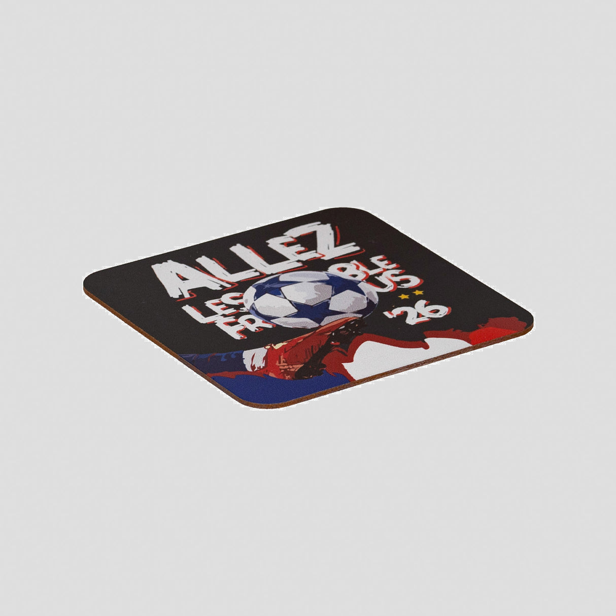 Posavasos Cuadrado Campeones Francia