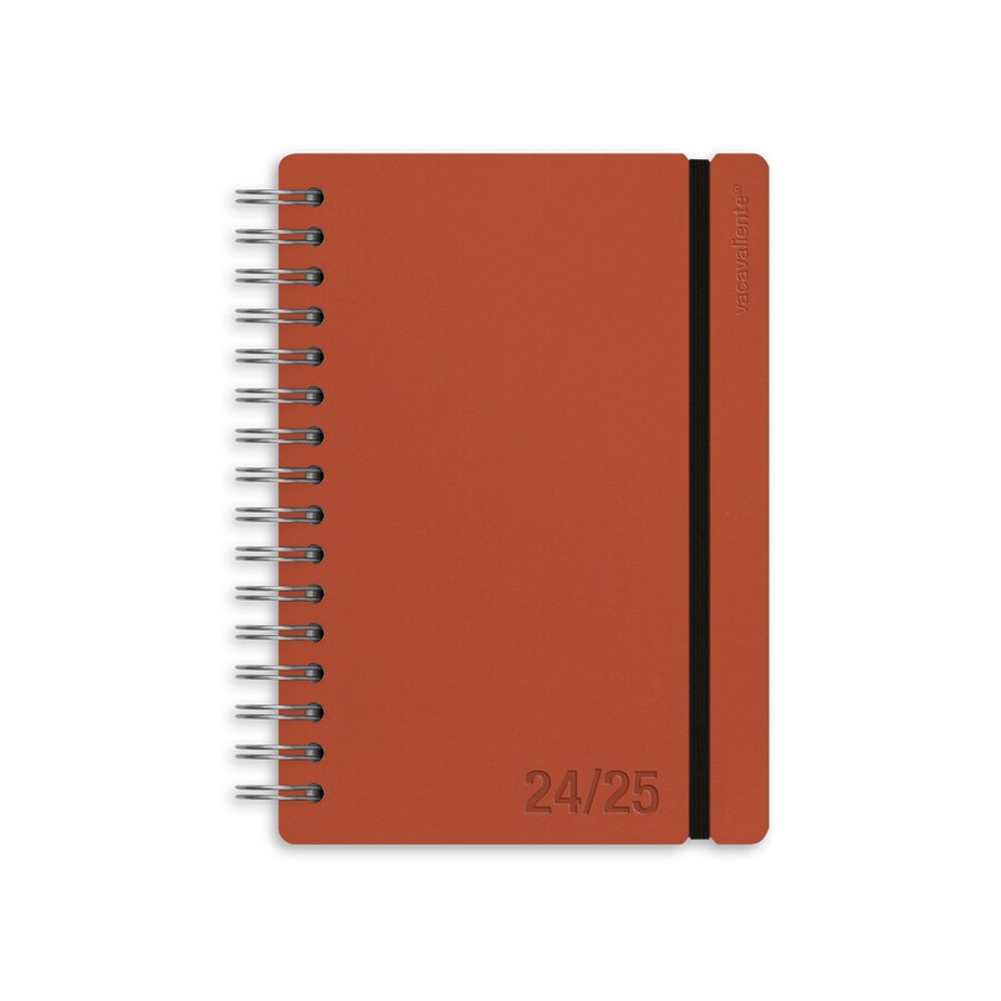 Daily 2024/25 course diary Studio A5 Colors Vacavaliente red clay