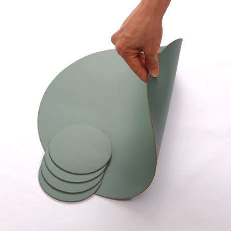 Mantel individual redondo