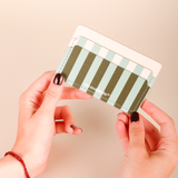 Tarjetero Stripes