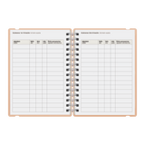 Agenda Escolar Studio A5 Diaria 25/26 Sakura - Pink Sand