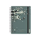 Agenda Escolar Studio A5 Semanal 25/26 Sakura - Eucalyptus