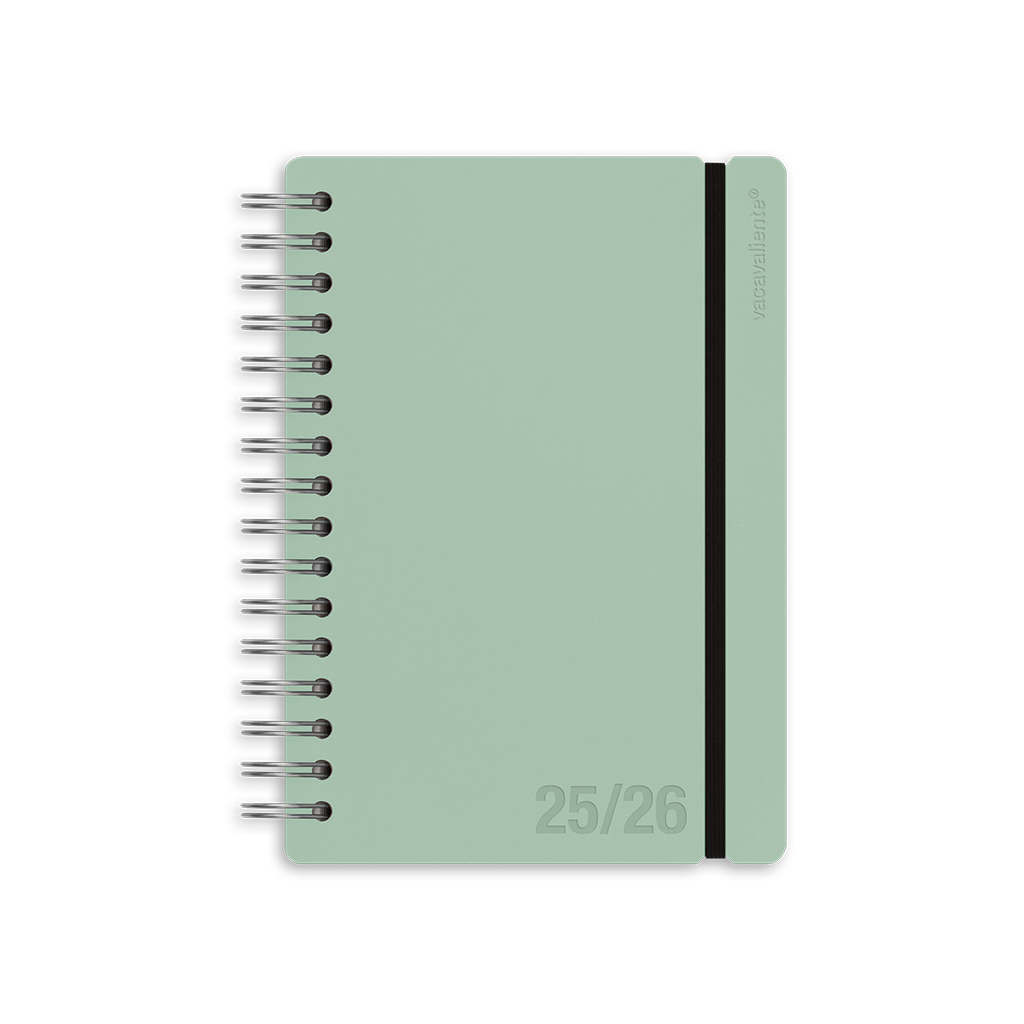 Agenda Escolar Studio A5 Diaria 25/26 Mint