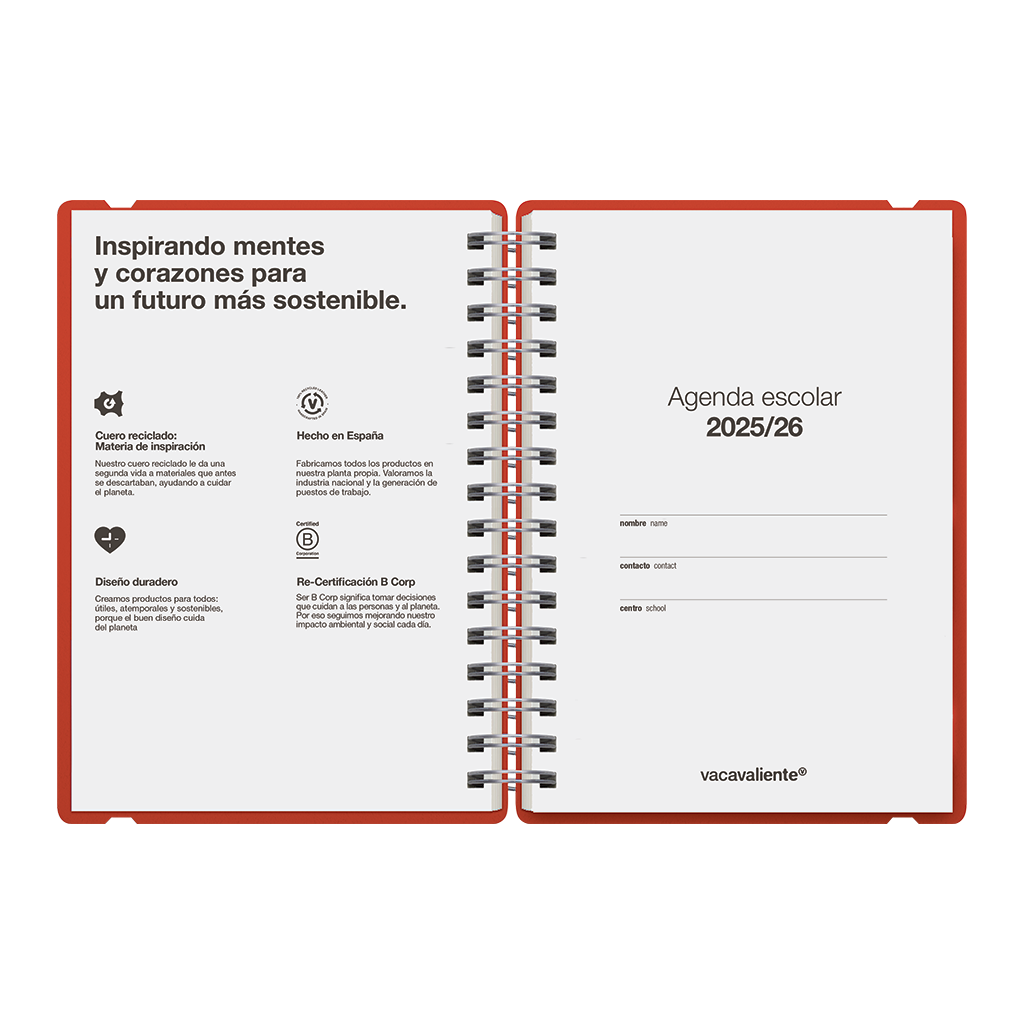 Agenda Escolar Studio A5 Diaria 25/26 Bunny Hipster