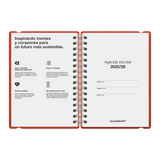 Agenda Escolar Studio A5 Diaria 25/26 Bunny Hipster