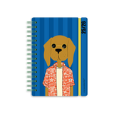 Agenda Escolar Studio A5 Diaria 25/26 Dog Hipster