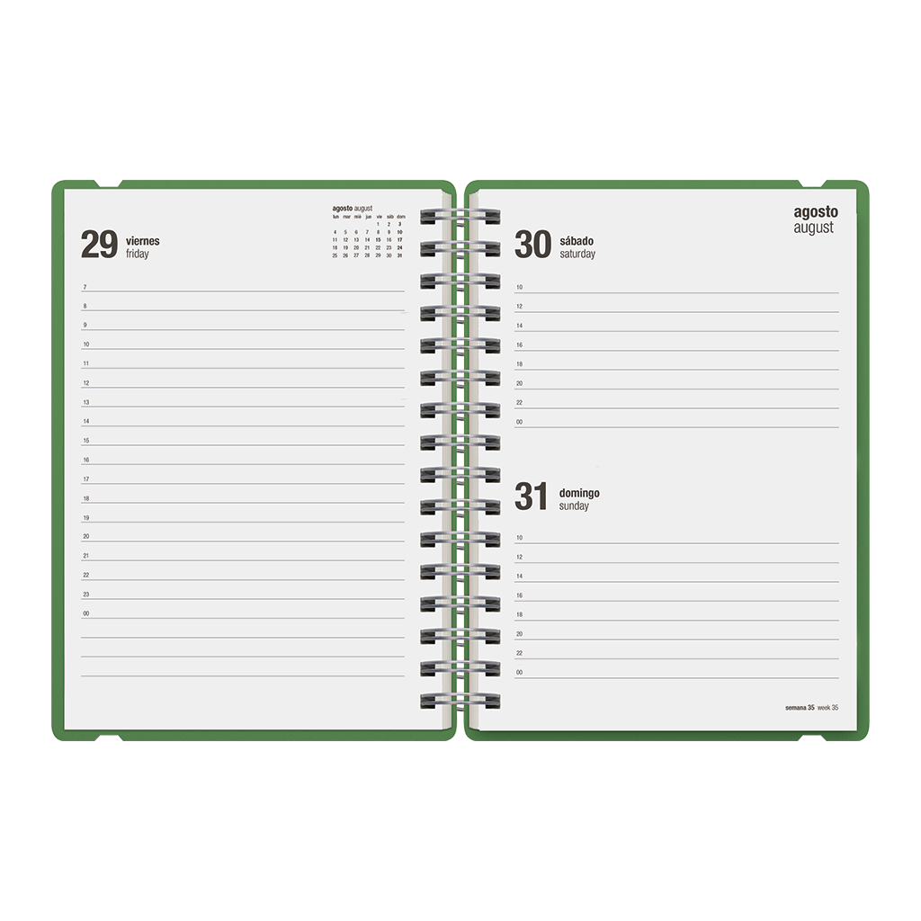 Agenda Escolar Studio A5 Diaria 25/26 Leo Hipster
