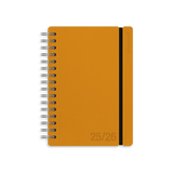 Agenda Escolar Studio A5 Semanal 25/26 Pumpkin Orange