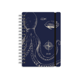 Agenda Escolar Studio A5 Semanal 25/26 Under the Sea - Night Blue