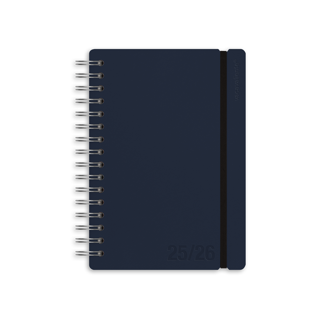 Agenda Escolar Studio A5 Semanal 25/26 Majolica Blue