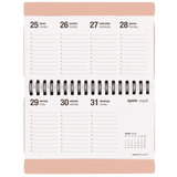 Agenda Escolar 25/26 Semanal Pocket Sakura - Pink Sand