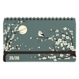 Agenda Escolar 25/26 Semanal Pocket Sakura - Eucalyptus