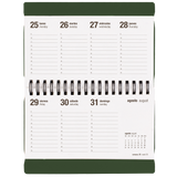 Agenda Escolar 25/26 Semanal Pocket Forest Green