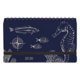 Agenda Escolar 25/26 Semanal Pocket Under the Sea - Night Blue