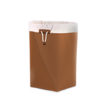 Laundry basket with inner fabric