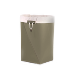 Laundry basket with inner fabric