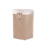 Laundry basket with inner fabric