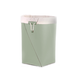 Laundry basket with inner fabric