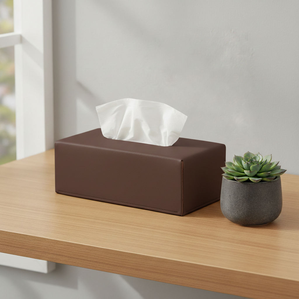 Caja pañuelos rectangular