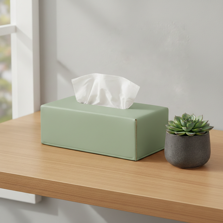 Caja pañuelos rectangular